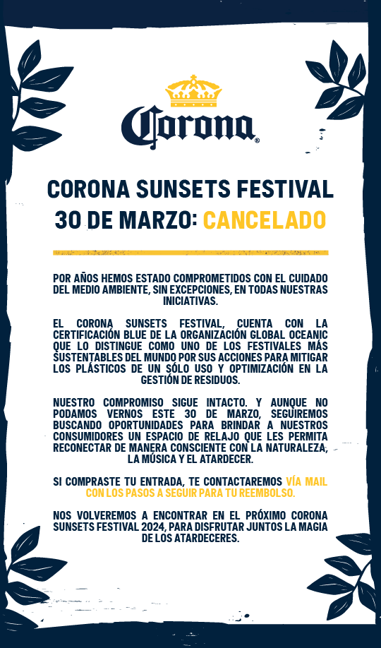 Corona Sunsets World Tour Festival
