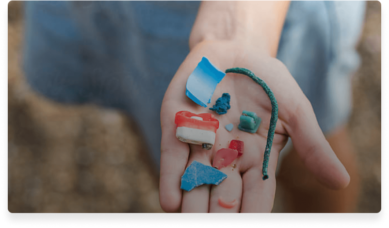 ONE HAND COLLECTING PLASTICS ONE HAND COLLECTING PLASTICS